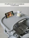 Стул для кормления Pituso Compato Light grey