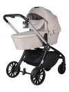 Коляска 3 в 1 Farfello Baby Shell Coffee/Кофейный