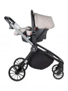 Коляска 3 в 1 Farfello Baby Shell Coffee/Кофейный