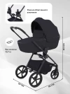 Коляска 2 в 1 Rant Teo RA120 Black