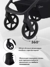 Коляска 2 в 1 Rant Teo RA120 Black