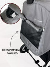 Коляска прогулочная Ining Baby K356 grey