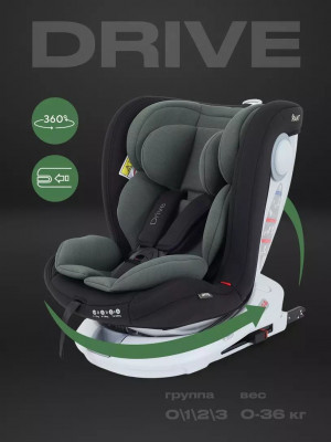 Автокресло Rant Drive isofix LB619 0/1/2/3 (0-36 кг) Green