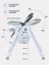 Стул для кормления Rant Cream RH302 Graphite