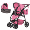 Коляски для кукол 2 в 1 Carrello Avanti pink