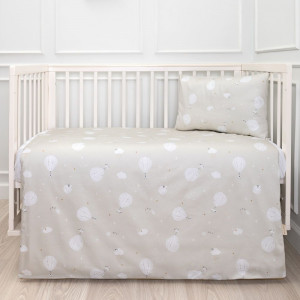 Комплект постельных принадлежностей "Сказочный полет" цв.бежевый 3145/4