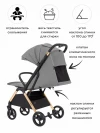 Коляска прогулочная Carrello Cross CRL-5523 Owl Grey