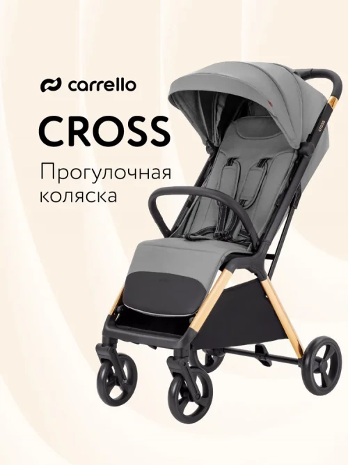 Коляска прогулочная Carrello Cross CRL-5523 Owl Grey - фото 1
