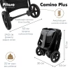 Коляска прогулочная Pituso Camino Graphite