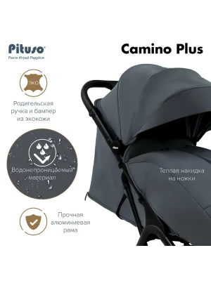 Коляска прогулочная Pituso Camino Graphite