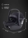 Автокресло Rant Carry AY329 2.0 0+ (0-13кг) Black