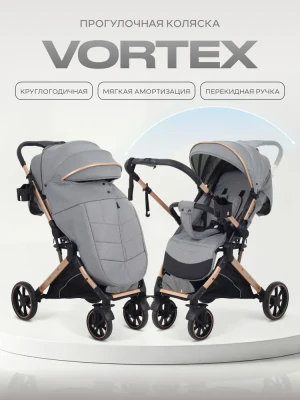 Коляска прогулочная Rant Basic Vortex RA304 Grey