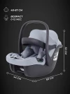Автокресло Rant Carry AY329 2.0 0+ (0-13кг) Grey