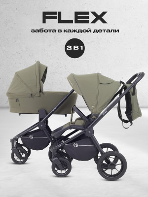 Коляска 2 в 1 Rant Flex RA076 Green 2025