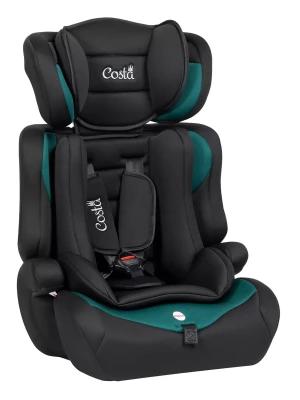 Автокресло Costa HC-01 1/2/3 (9-36кг) Black/green