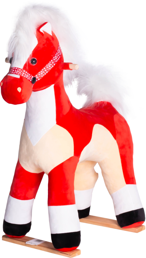 Качалка-лошадка красная 