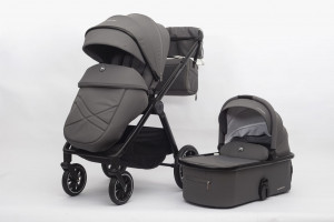 Коляска 2 в 1 Ining Baby KR345 Plus grey