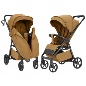 Коляска прогулочная Carrello Bravo Carbon CRL-5530 Ginger Beige