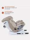 Автокресло Rant UB619 Nitro isofix 0/1/2/3 (0-36 кг) Beige