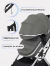 Коляска-трансформер MOWBaby Jasper MB022 3 в 1 Silver Green