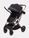 Коляска-трансформер MOWBaby Jasper MB022 3 в 1 Gold Black