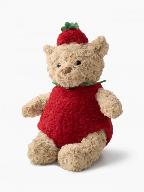 330727, Игрушка мягкая мишка, BERRY «БЭРРИ» (красный / red, 330727) - фото 1