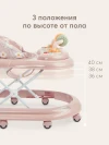 Ходунки Happy Baby Smiley V2 New Pink