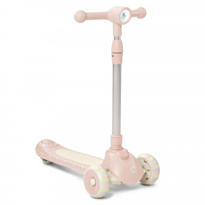 Самокат 3-х колесный Happy Baby Weezy light pink