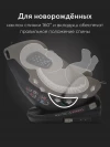 Автокресло Happy Baby Reex 0/1/2/3 (0-36кг) grey beige