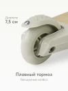 Самокат 3-х колесный Happy Baby Tornado V2 New olive