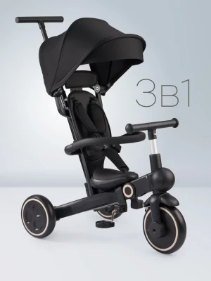 Велоколяска Happy Baby Mercury Pro Black