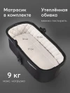 Коляска 2 в 1 Happy Baby Mommer Pro Nova black