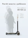 Самокат 3-х колесный Happy Baby Tornado V2 New Black