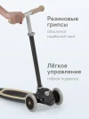 Самокат 3-х колесный Happy Baby Tornado V2 New Black