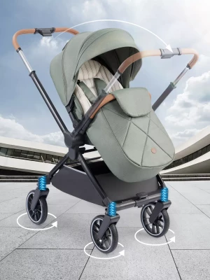 Коляска прогулочная Happy Baby Celine New dark olive