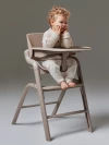 Стул для кормления Happy Baby Charley beige grey
