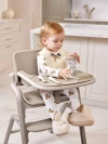 Стул для кормления Happy Baby Charley beige grey