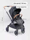 Коляска прогулочная Happy Baby Celine New black