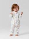 Пижамный комбинезон Happy Baby (flowers, 56, 90136-0)