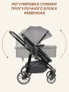 Коляска-трансформер Farfello Explorer 2 в 1 grey 