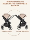 Коляска-трансформер Farfello Explorer 2 в 1 beige