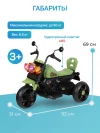 Электромотоцикл Farfello SR9909 зеленый