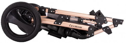 Коляска-трансформер Luxmom 530 2 в 1 серый 