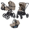 Коляска 3 в 1 Carrello Ultimo CRL-6521 Pearl Beige х/р