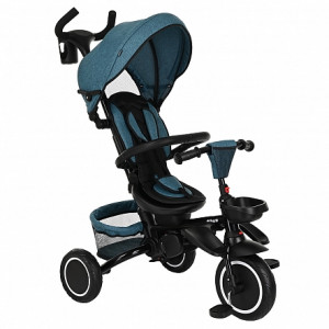 Велоколяска Pituso Elite Plus Teal Blue