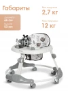Ходунки Farfello A3 Grey
