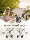 Коляска-трансформер Farfello Aimile Adventurer 2 в 1 Beige
