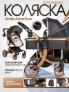 Коляска-трансформер Farfello Aimile Adventurer 2 в 1 Total Black