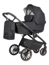Коляска 3 в 1 Farfello Liberty Black magic