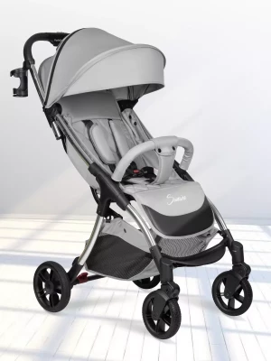 Коляска прогулочная Farfello Sunrise Silver Grey